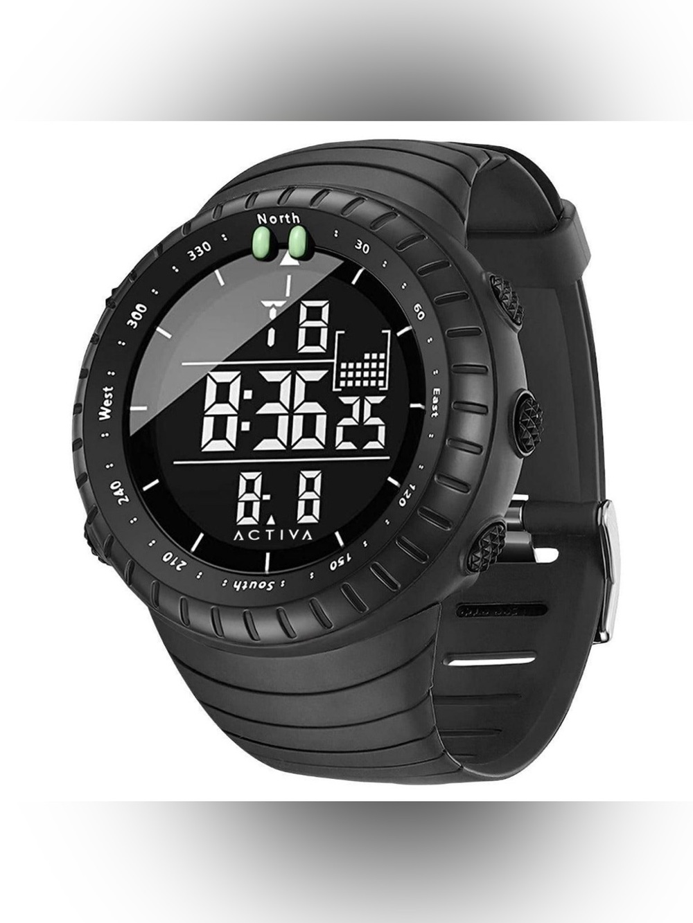 ACW1237-001 - Activa Odyssey X Invicta Men's Digital Watch - 53mm. Black